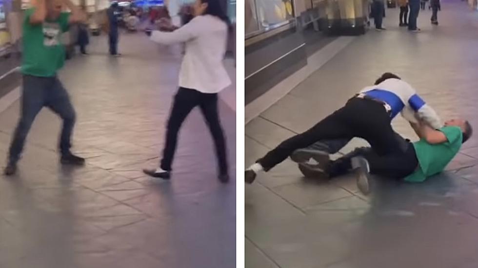 Michael Jackson Impersonator Attacked on Las Vegas Strip - Video