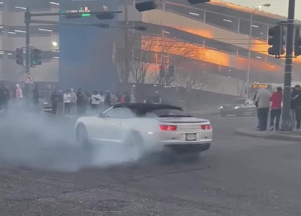 Dramatic Video Shows Cars Doing Donuts at Busy Intersection in New Orleans