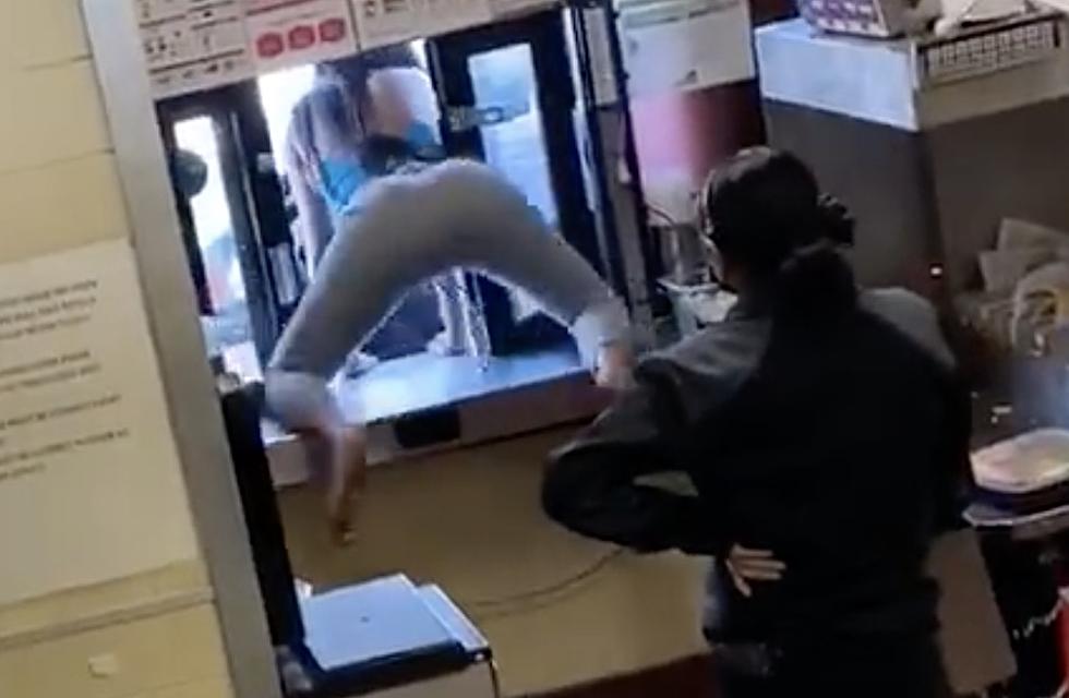 Woman Climbs Through Drive Thru Window For More Ranch, Then Twerks Upon Exiting