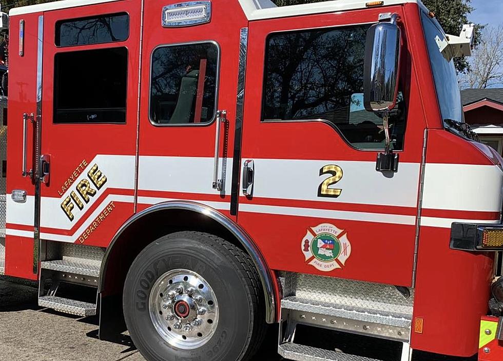 Photos Show Extensive Damage to Lafayette Fire Truck in Wreck
