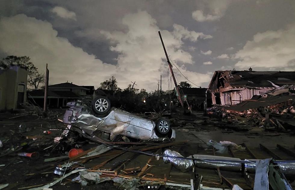Scary Videos Show Massive Tornado Ripping Through New Orleans