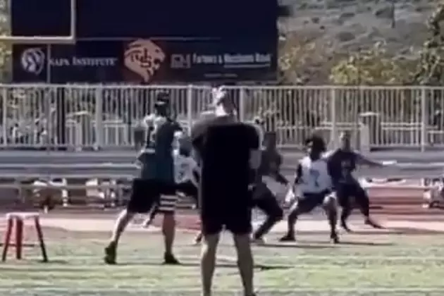 Aaron Rodgers Throws Ball at Kid After Kid Intercepts Him at Camp [VIDEO]
