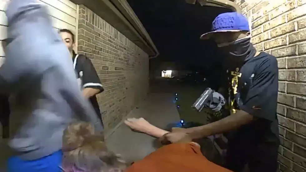Doorbell Camera Captures Moment Texas Woman is Rushed by Armed Men at Her Home