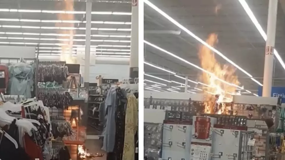 10-Foot Fire Blazes Inside of New Orleans Area Walmart