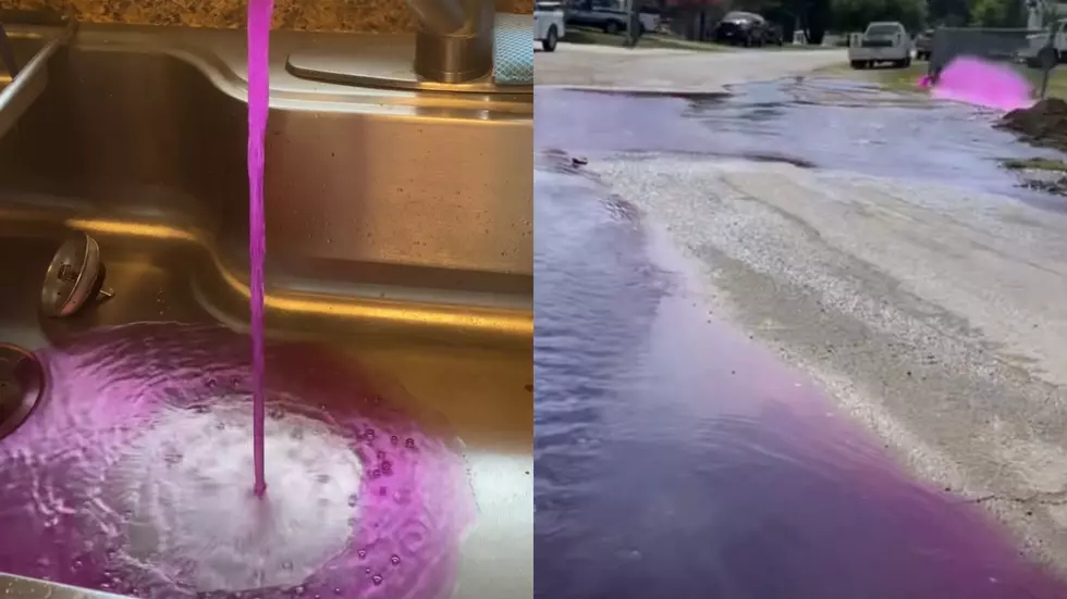 Pink Water in Carencro