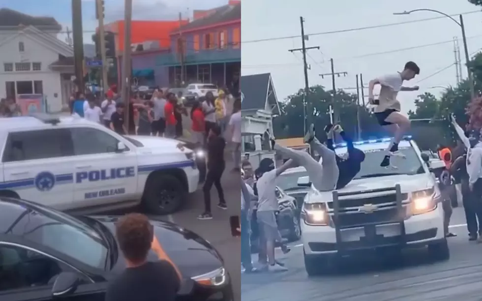 Videos Show Vehicles Doing Burnouts, Donuts in New Orleans