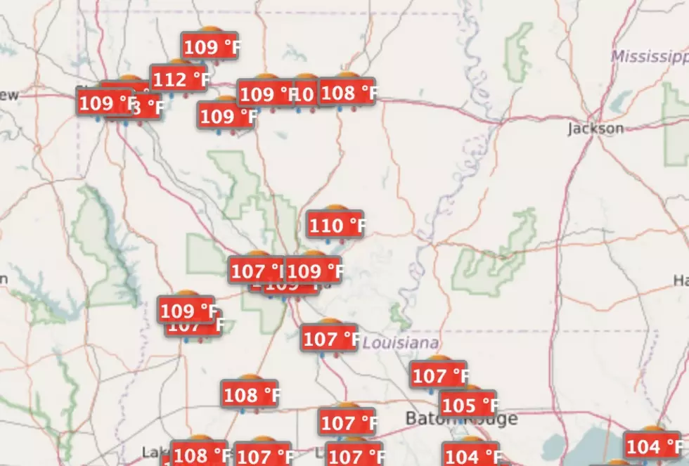 Here Are The Highest Temperatures Ever Recorded in these 41 Louisiana Cities