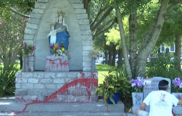 Catholic Statue in Louisiana Vandalized After Roe V. Wade Decision