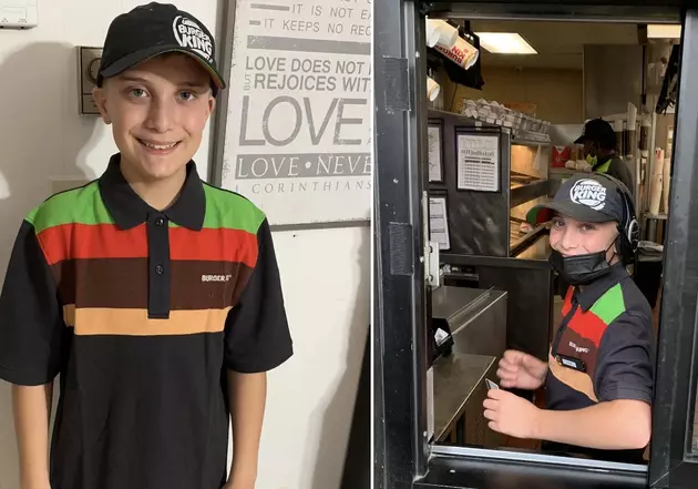 Internet Reacts to Dad Who Posted Photo of 14-Year-Old Son at Work