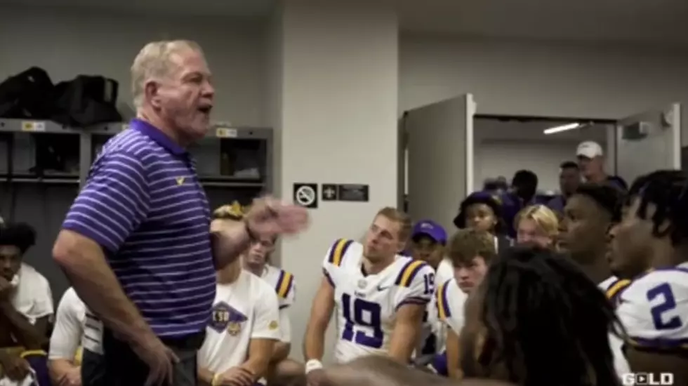 Leaked Clip of LSU Tigers' Coach Brian Kelly Post-Game Speech