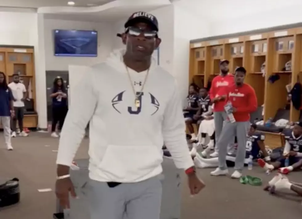 Deion Sanders Lets Team Have it After Catching Some on Phone Prior to Game [VIDEO]