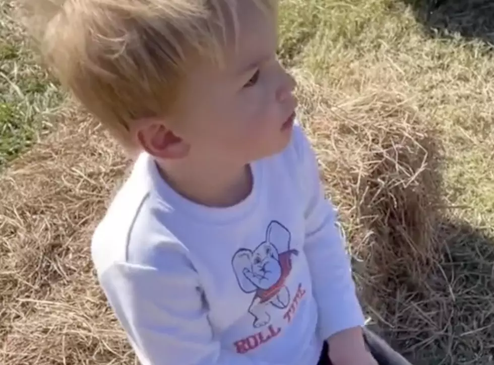 Adorable Kid With ‘Roll Tide’ Shirt On Wants LSU to Win [VIDEO]