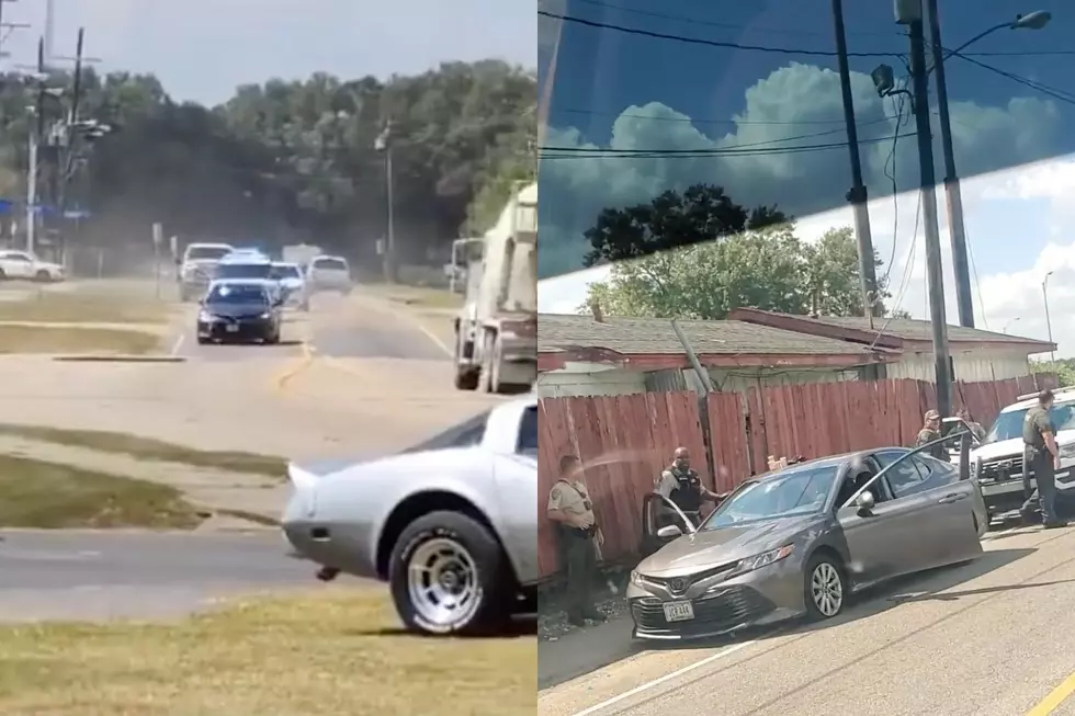 Dramatic Video Shows Moment Car Hits Spike Strips During High Speed Chase in Lafayette