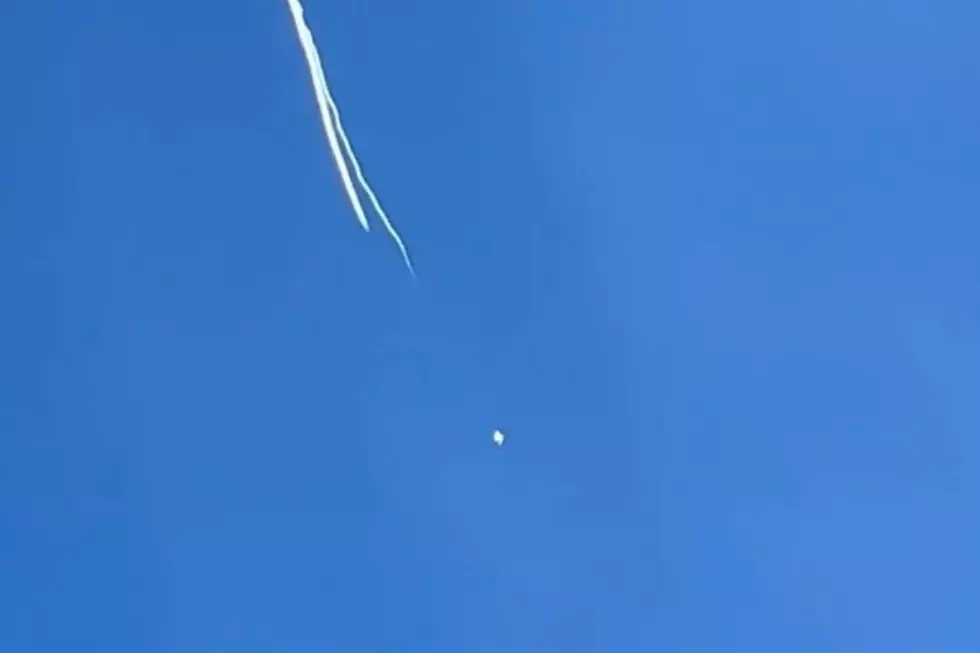 Video Shows Suspected Chinese Spy Balloon Being Shot Down by U.S.