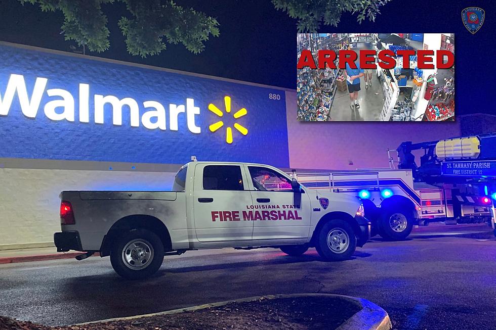 Suspects Arrested for Setting Fire Inside Louisiana Walmart