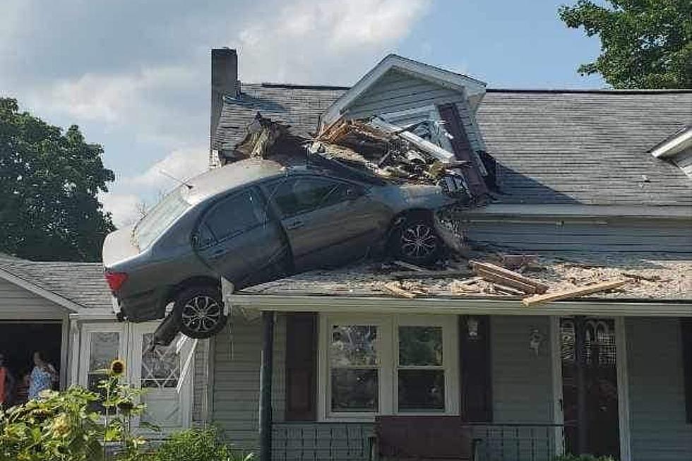 Car Crashes Into Second Floor of a Residence and You’ll Never Guess How it Got There