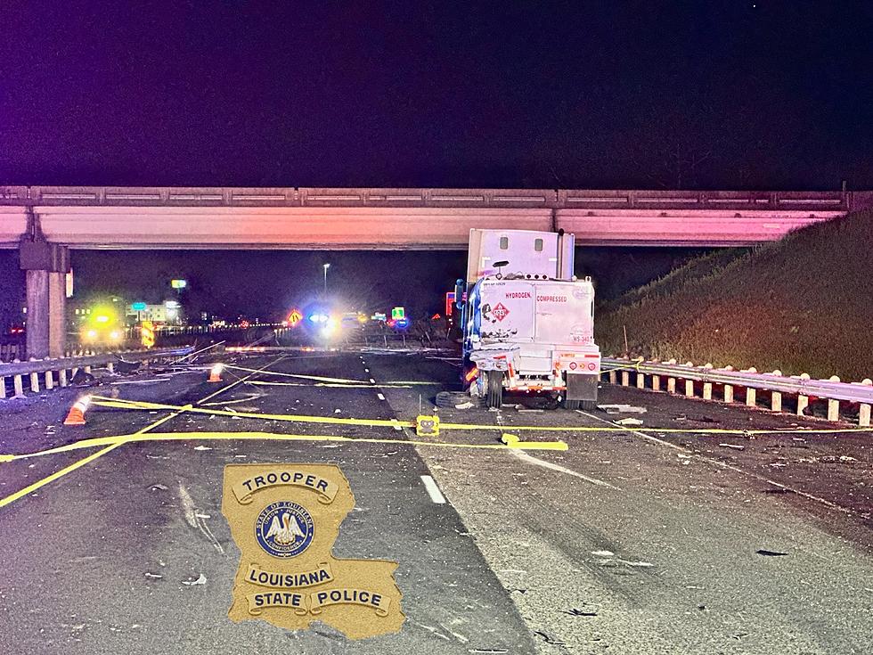 UPDATE: Louisiana State Police Say All Lanes of I-10 WB Near Lafayette Now Reopened