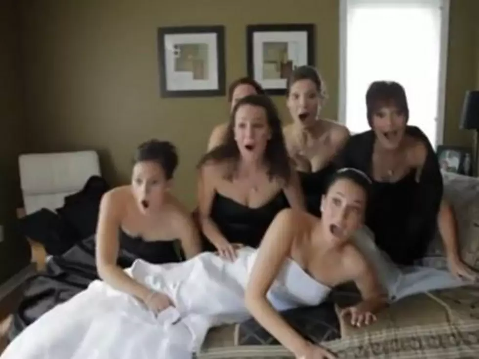 Bridal Party Photo Session Ends In Hilarious Disaster [VIDEO]