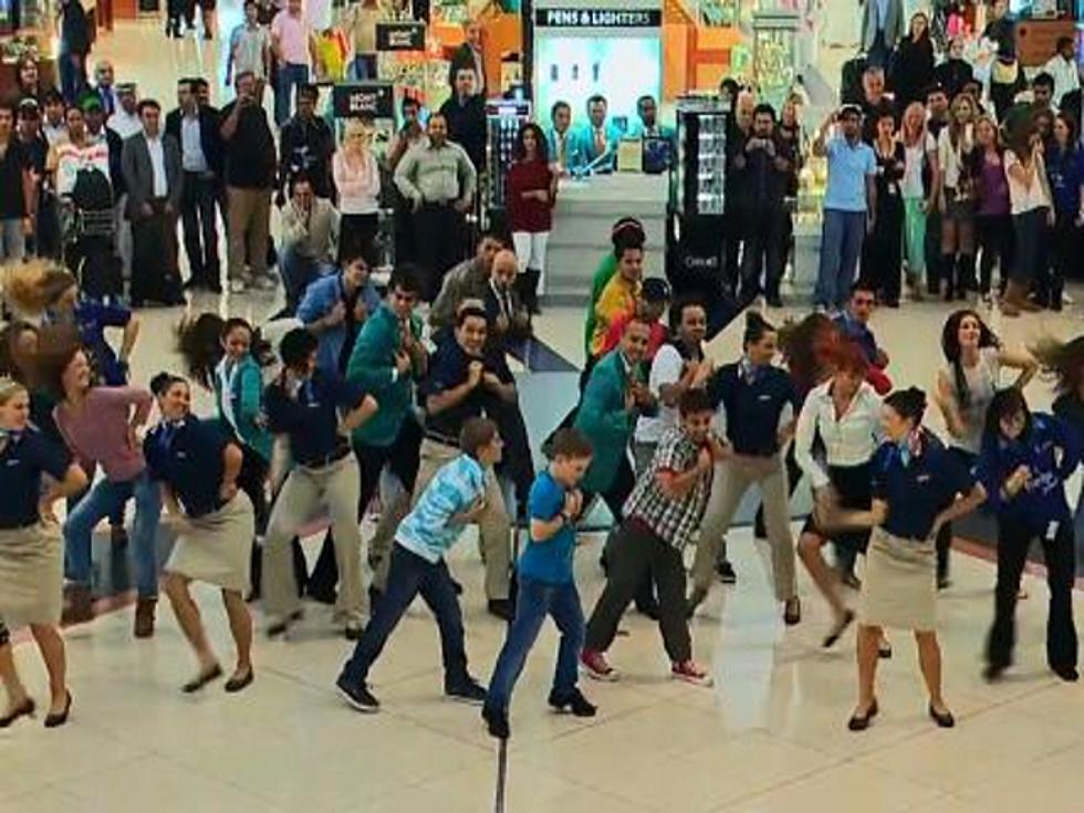 Flash Mob Strikes Dubai With Stewardess Intro [VIDEO]