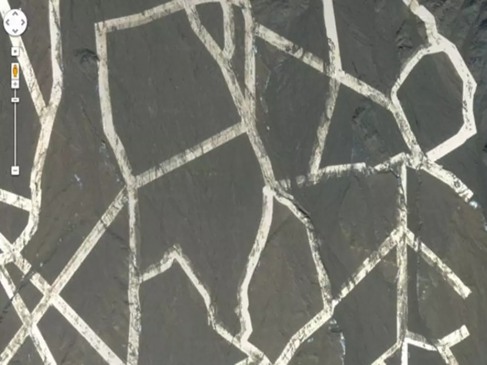 Google Maps Image Discovers New Version of Crop Circles in the Chinese Desert