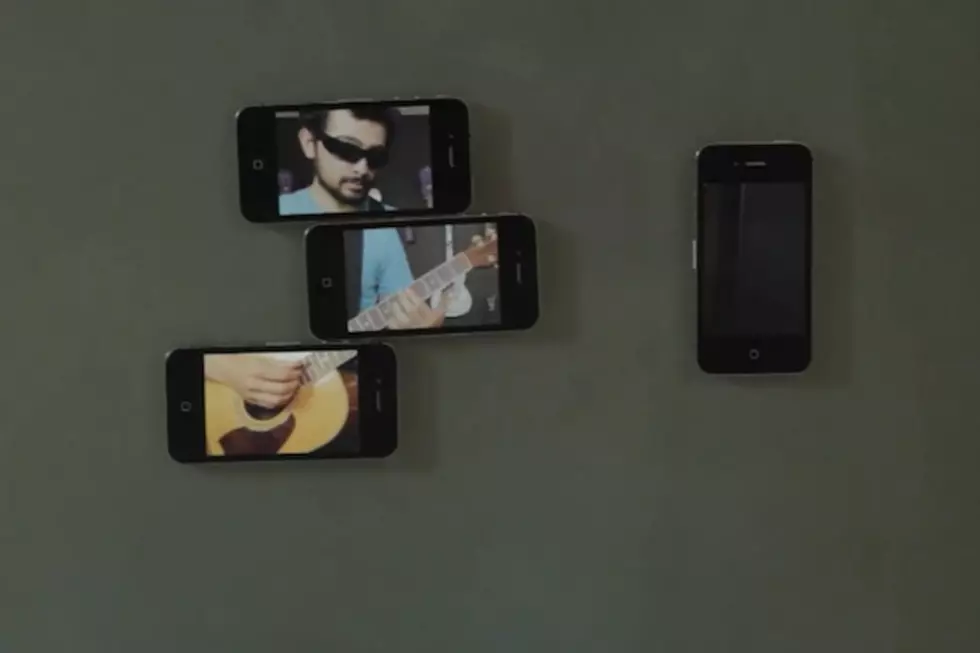 Mystery Guitar Man Turns Four iPhones Into Musical Magic