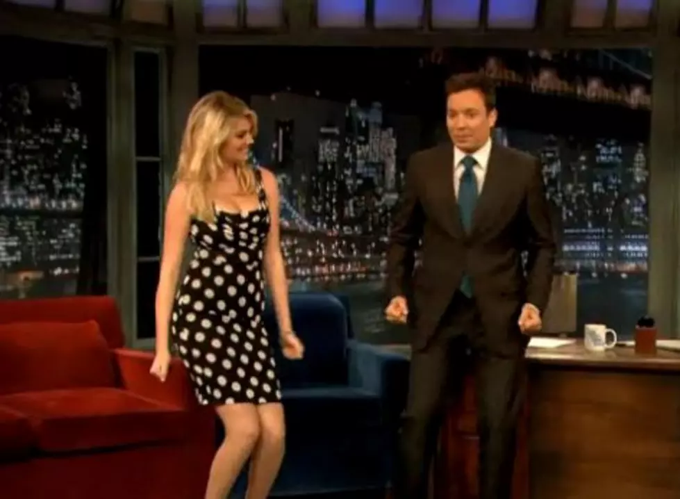 Kate Upton Teaches Jimmy Fallon How to Cat Daddy