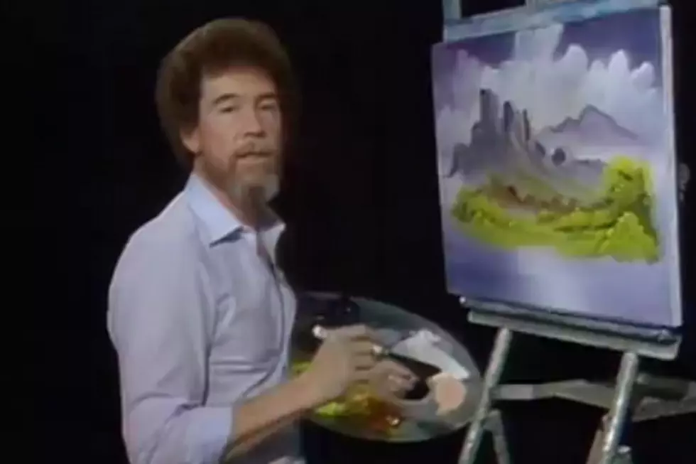 Painter Bob Ross Gets Remixed in ‘Happy Little Clouds’