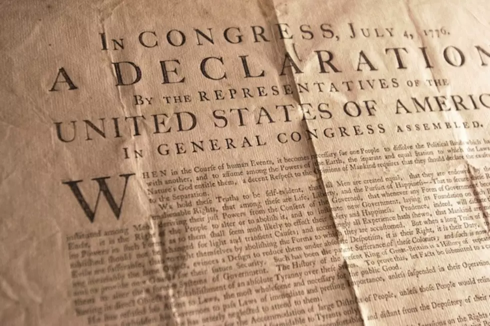 ‘Thomas Jefferson’ Recites the Declaration on Independence Day