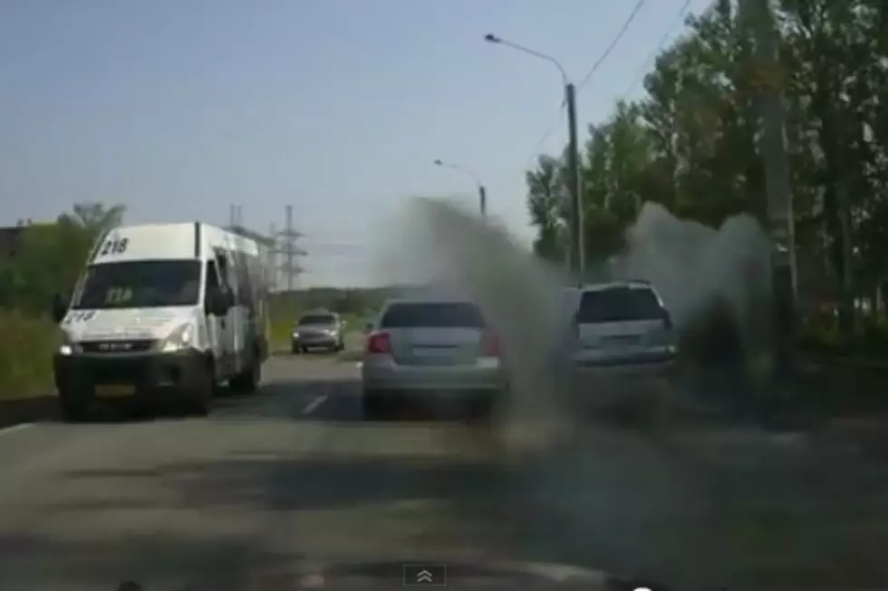 Russian Driver Gets the Ultimate Road Rage Revenge
