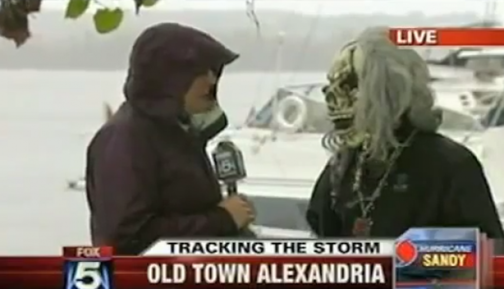 Zombie Pirate Gives Insight into Hurricane Sandy