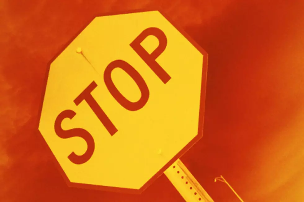 Man Arrested for Fighting Stop Sign