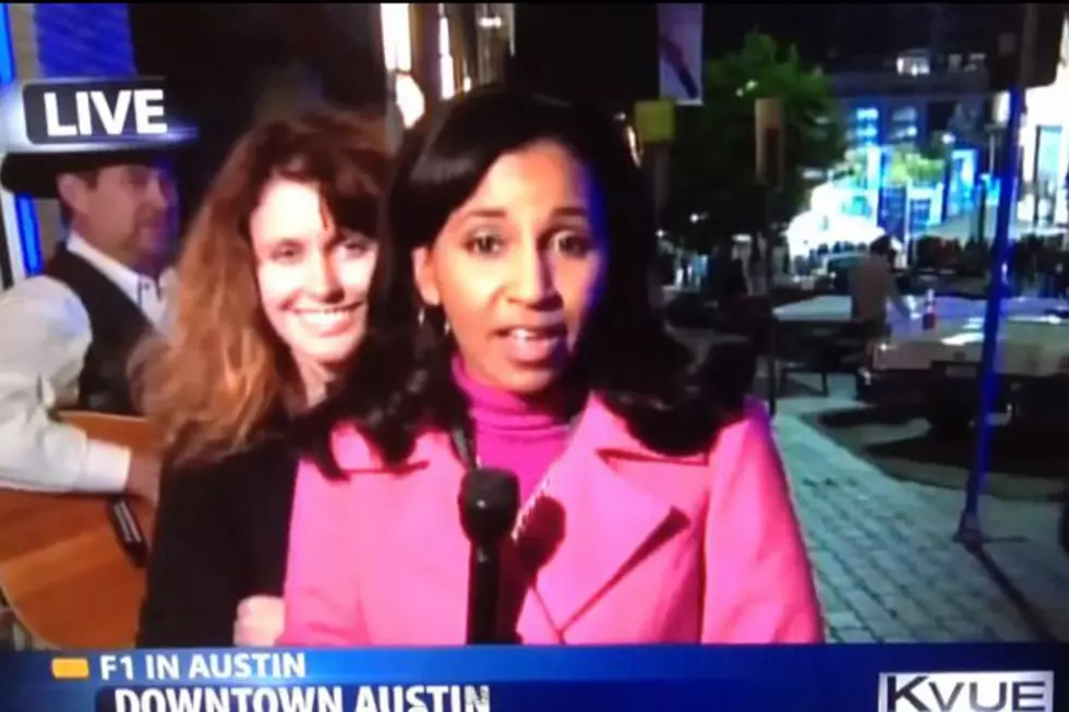 Overly Attached Drunk Girl Video Bombs Newscast