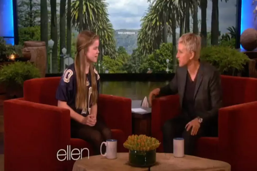 Ellen DeGeneres and 11-Year-Old Football Player Caroline Pla Take on the Catholic Church