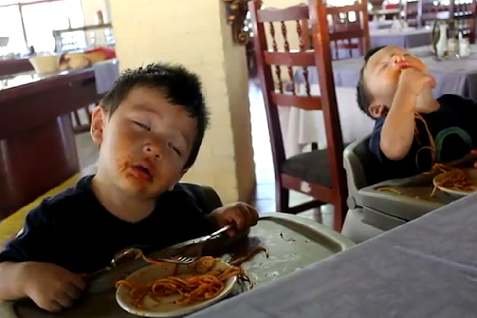 10 Kids Struggling to Stay Awake While Eating