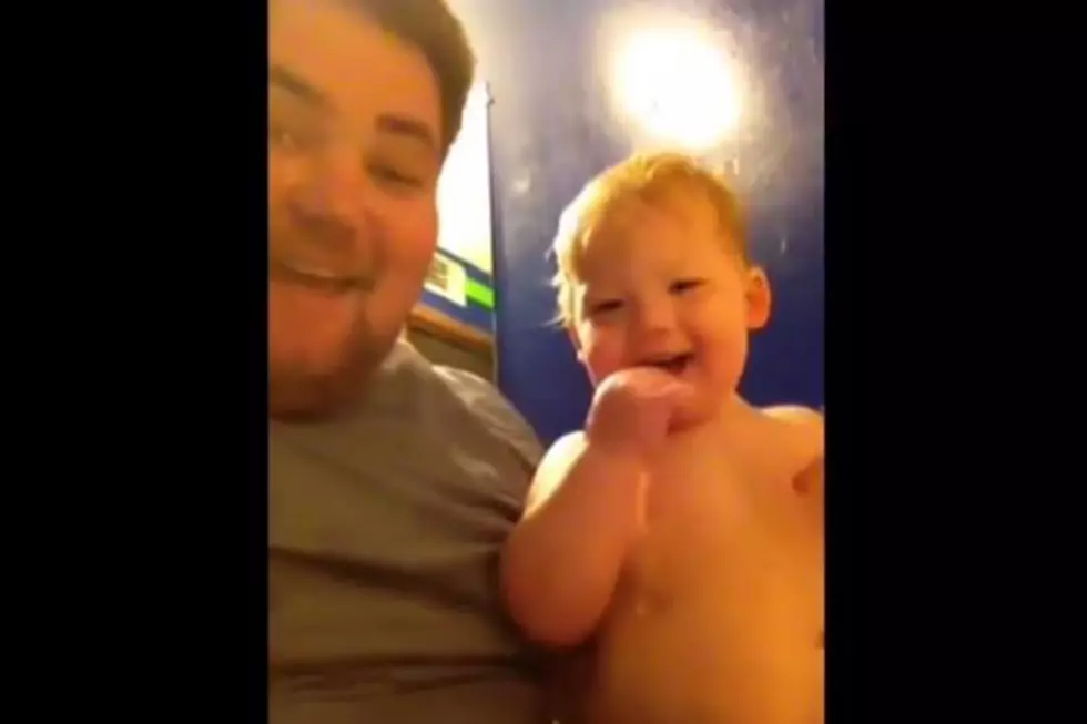 Baby Poops on Dad, and It’s Hilarious