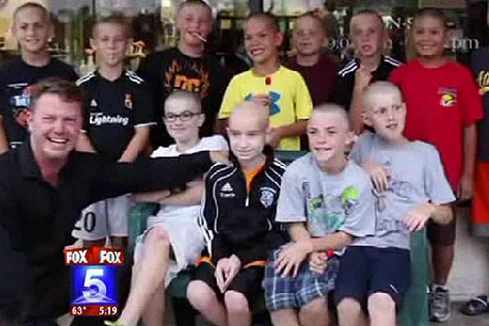 4th Grade Students Shave Their Heads to Support Classmate Battling Cancer