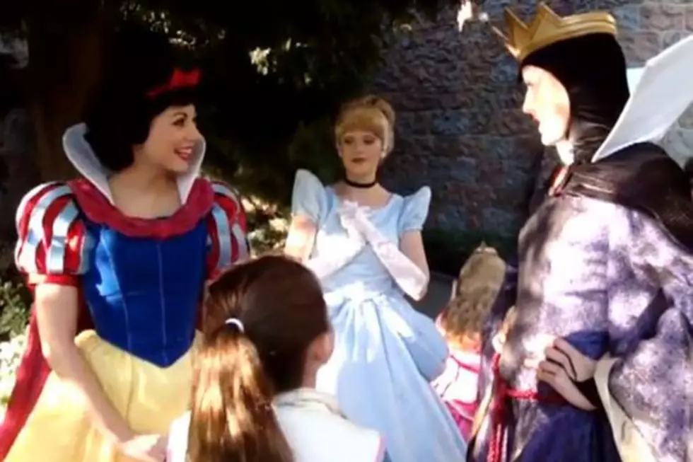 Evil Queen at Disneyland Confronts Snow White, Mocks Cinderella