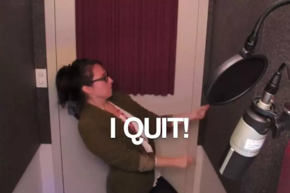 Woman Quits Job
