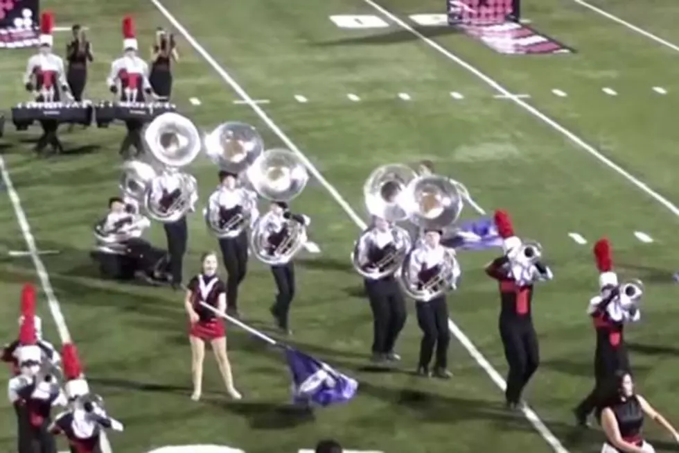 Marching Band Fail Creates Massive Tuba Pile-Up [VIDEO]
