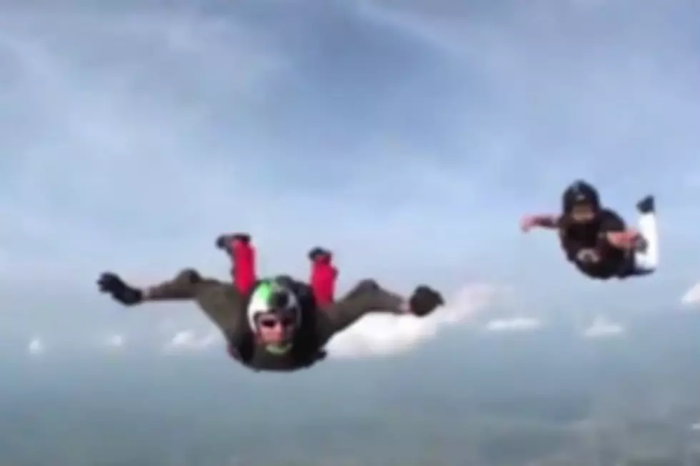 This Dramatic Moment was Caught on a Skydiver’s Helmet Cam