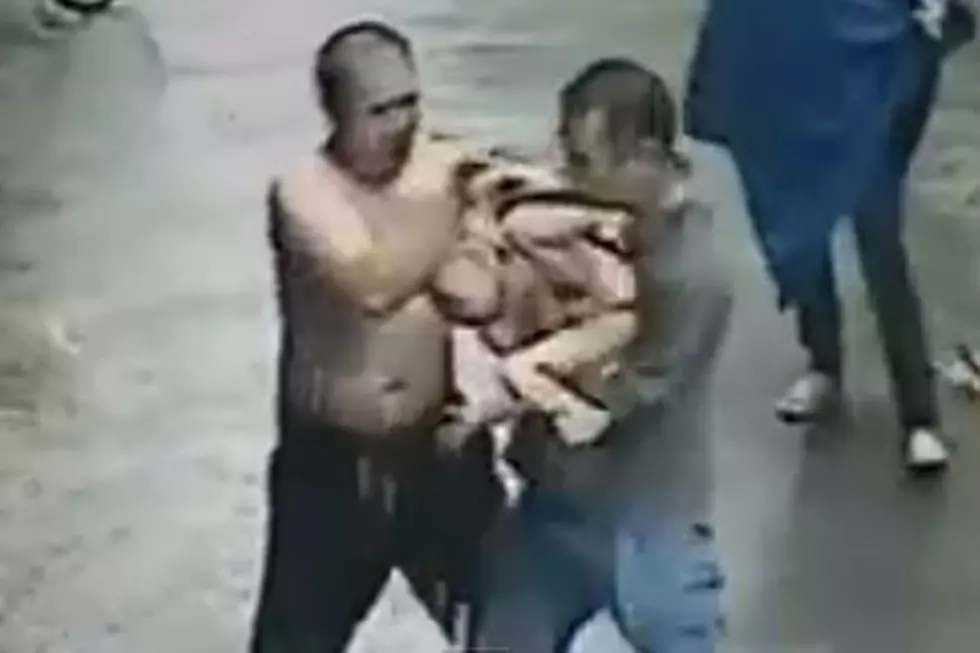 Heroic Man Catches Baby Falling Out of Second Story Window