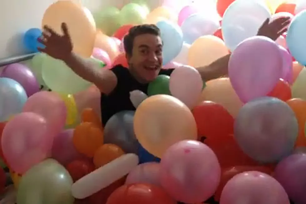 Balloon Prank On Roommate