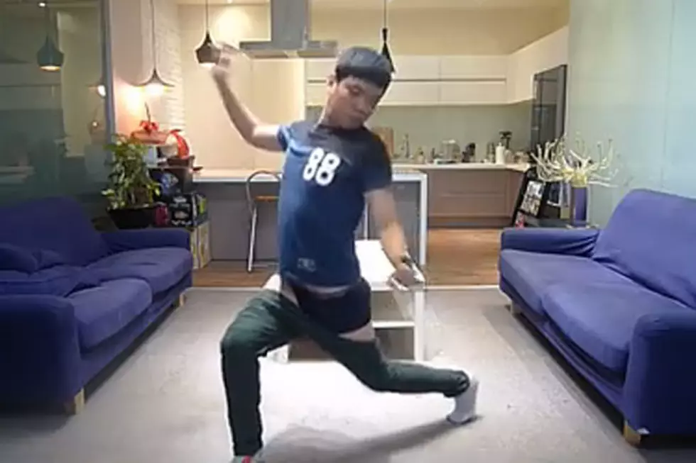 Man Puts Pants On Without Hands [Video]