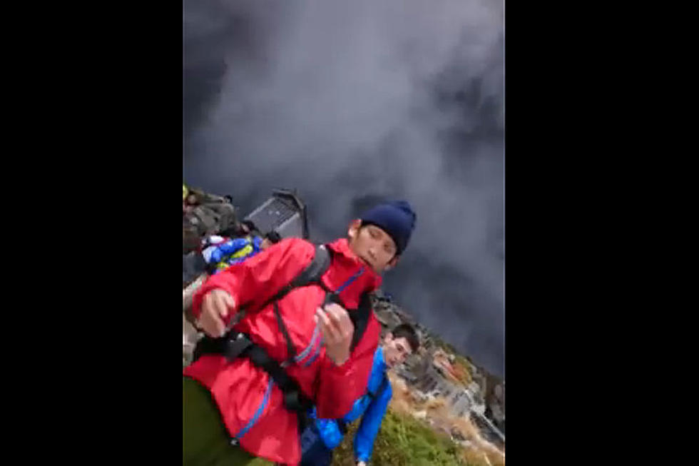 Hikers Record Horrifying Footage of Volcano Erupting