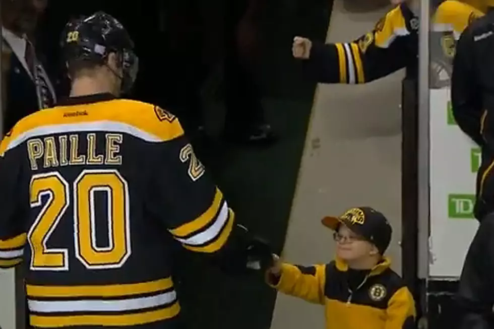 Adorable Hockey Fan Fist Bumps the Boston Bruins to Victory
