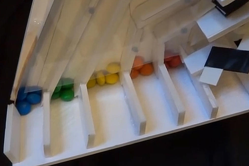 M&M Sorting Machine May Change Your Candy Eating Habits Forever