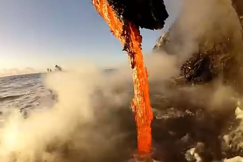 Extreme Close-Up View of Lava Is Simply Mesmerizing