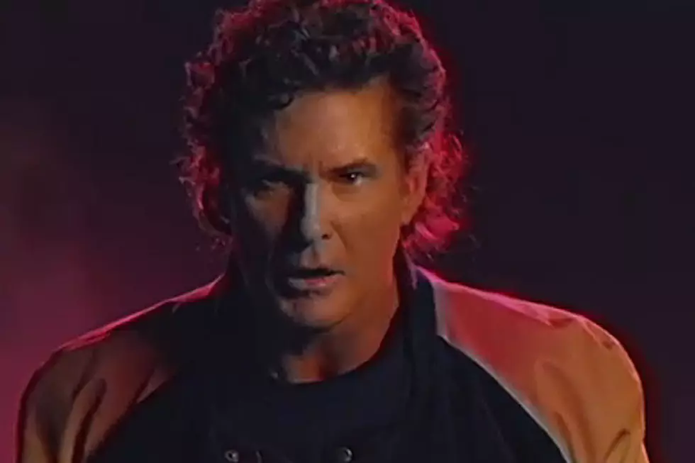 Rejoice! David Hasselhoff Has a New Song (AND Cheesy Video)