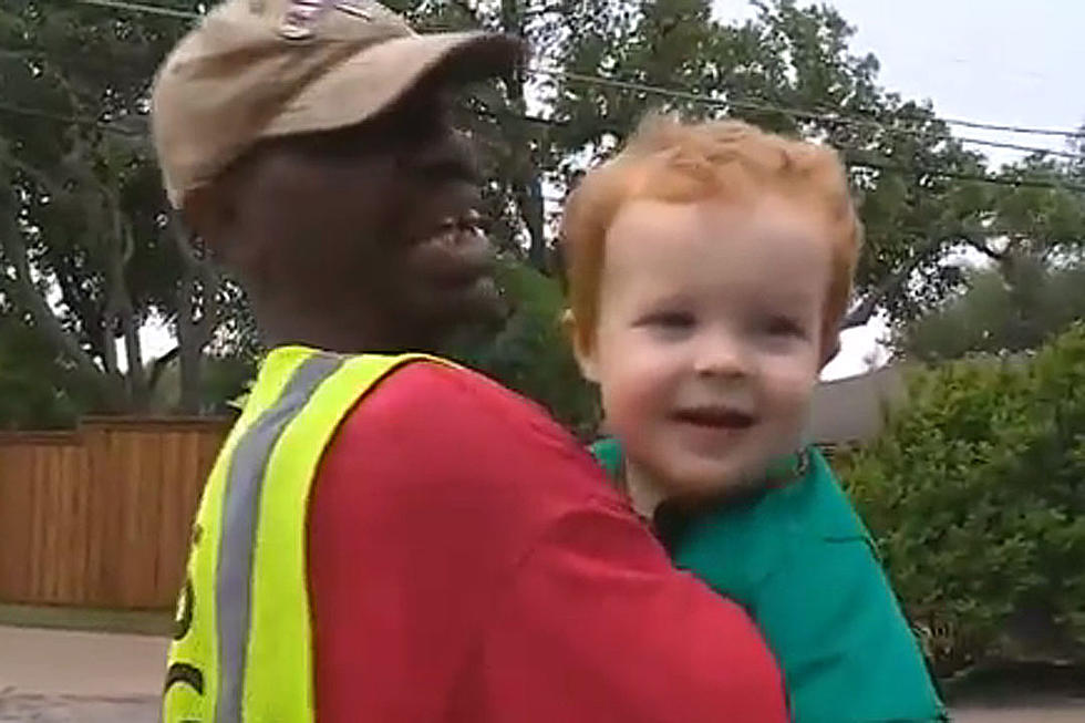 Sweet 2-Year-Old North Texas Boy Forms Surprising Friendship With Garbageman
