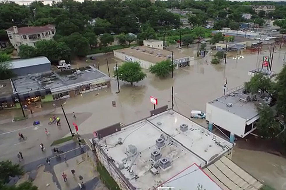 Drone Views Texas Flood